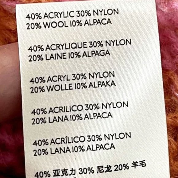 Free People Orange Candy Stripe Cowl Neck Sweater Tunic / Dress - Picture 13 of 16